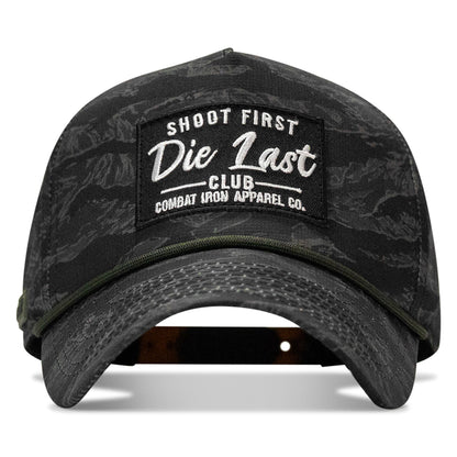 Shoot First Die Last Club Patch Weekender Snapback