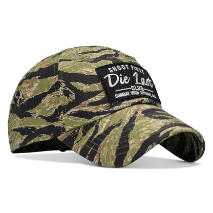 Shoot First. Die Last. Club Patch Ripstop Snapback