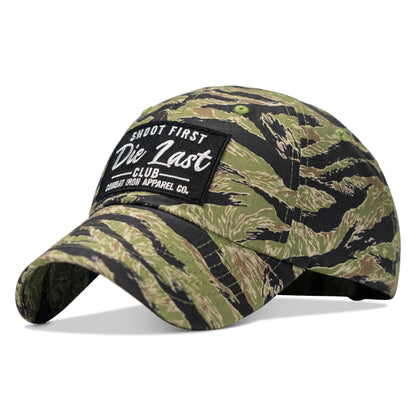 Shoot First. Die Last. Club Patch Ripstop Snapback