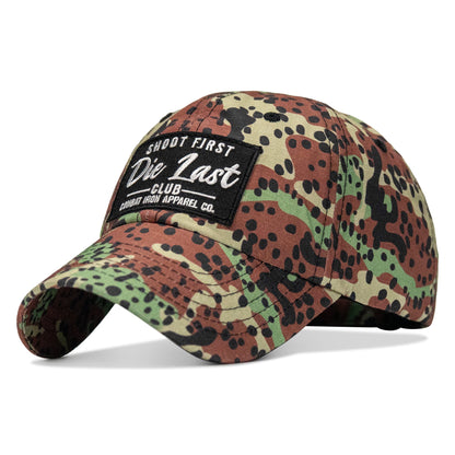Shoot First. Die Last. Club Patch Ripstop Snapback