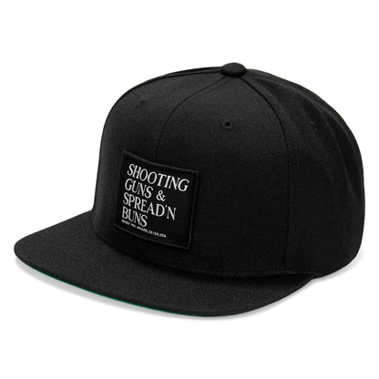Shooting Guns & Spreadin' Buns Patch Flatbill Hat