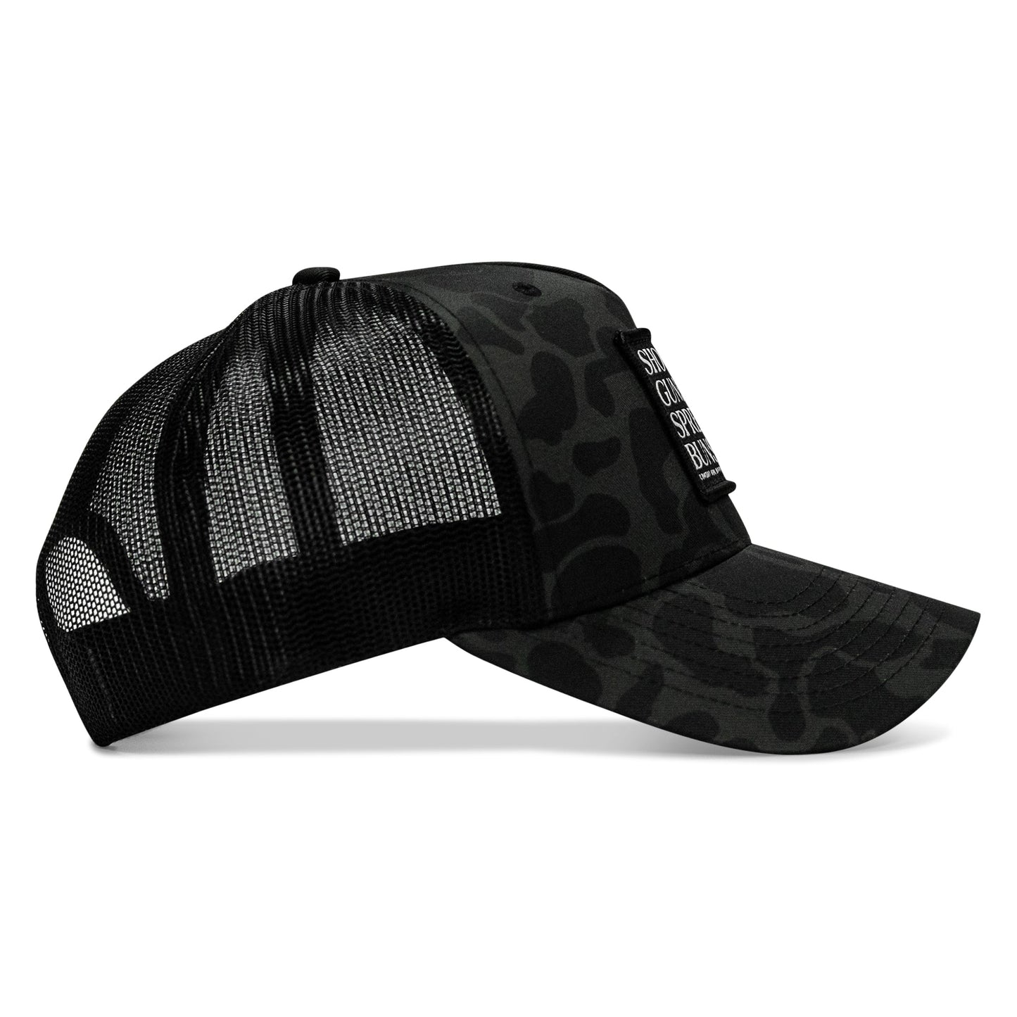 Shooting Guns & Spread'n Buns Patch Snapback Hat
