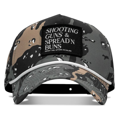 Shooting Guns & Spreadin' Buns Patch Weekender Snapback