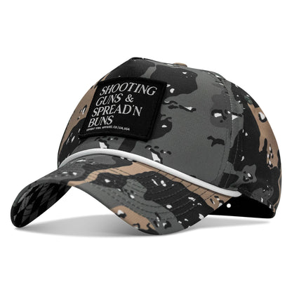 Shooting Guns & Spreadin' Buns Patch Weekender Snapback