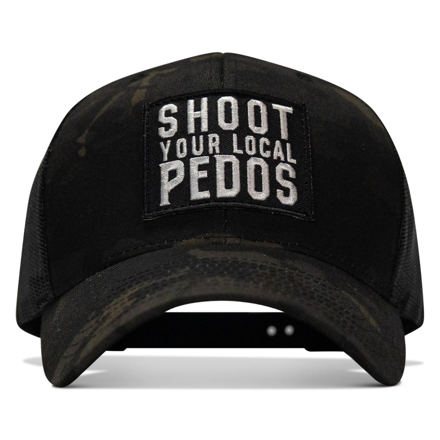 Shoot Your Local Pedo Patch Snapback