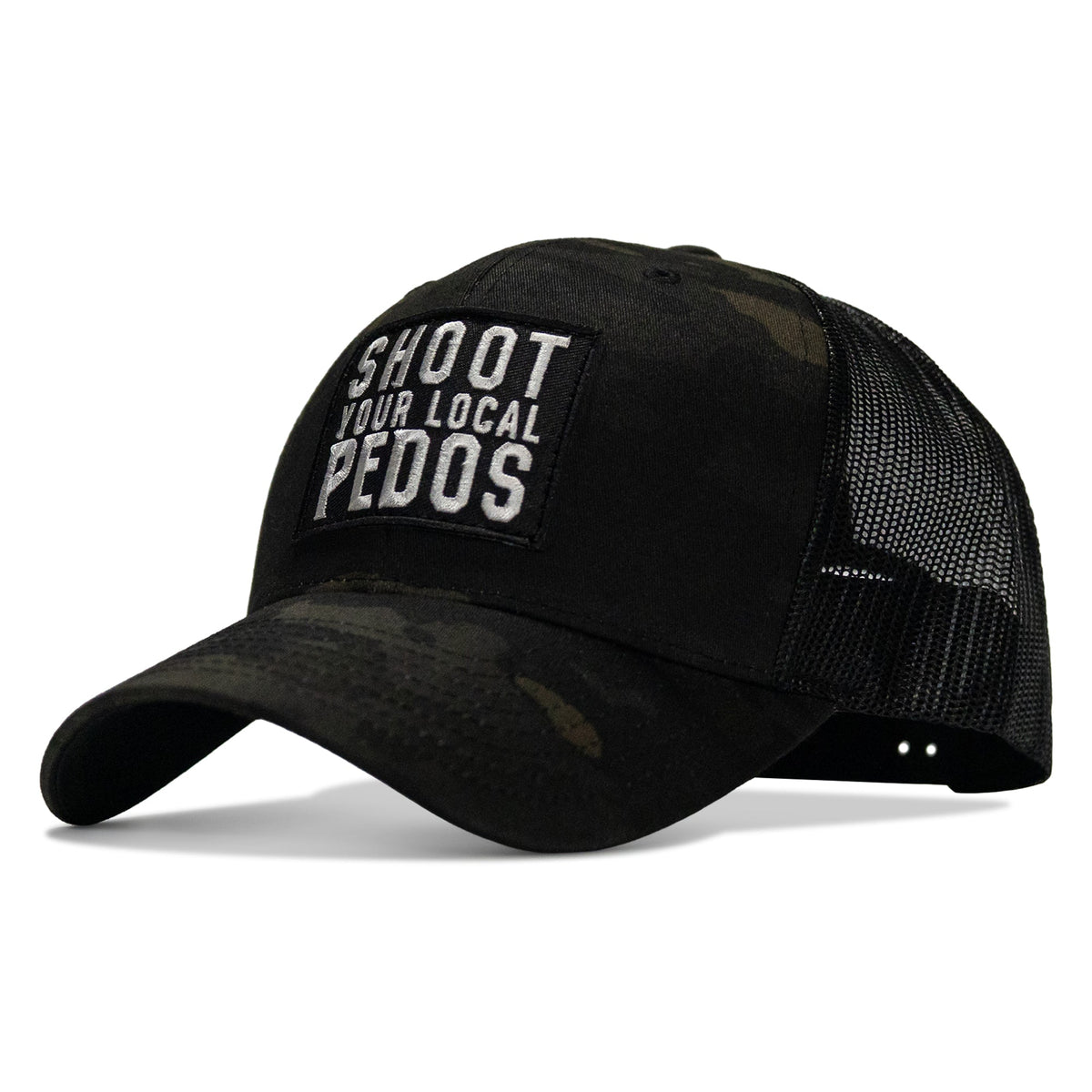 Shoot Your Local Pedos Patch Snapback