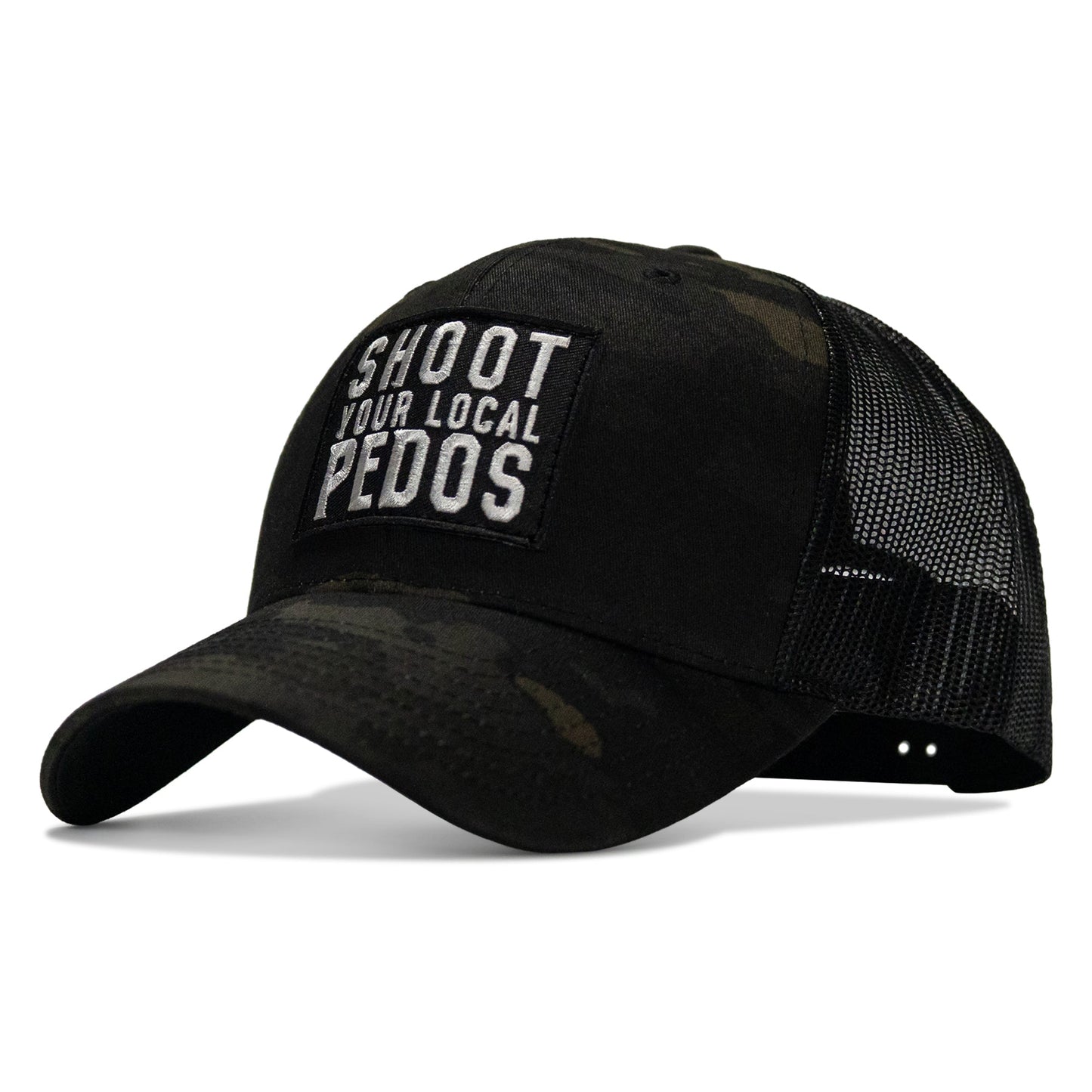 Shoot Your Local Pedo Patch Snapback