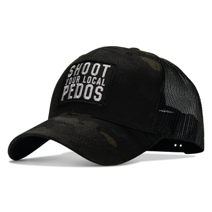 Shoot Your Local Pedo Patch Snapback