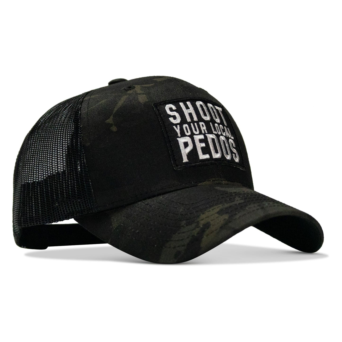 Shoot Your Local Pedo Patch Snapback