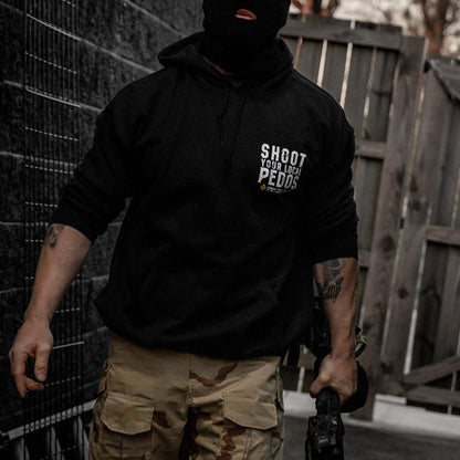 Shoot Your Local Pedo Fleece Lined Hoodies