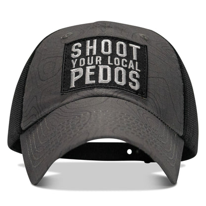 Shoot Your Local Pedos Patch Tactical Ripstop Mesh Snapback Hat