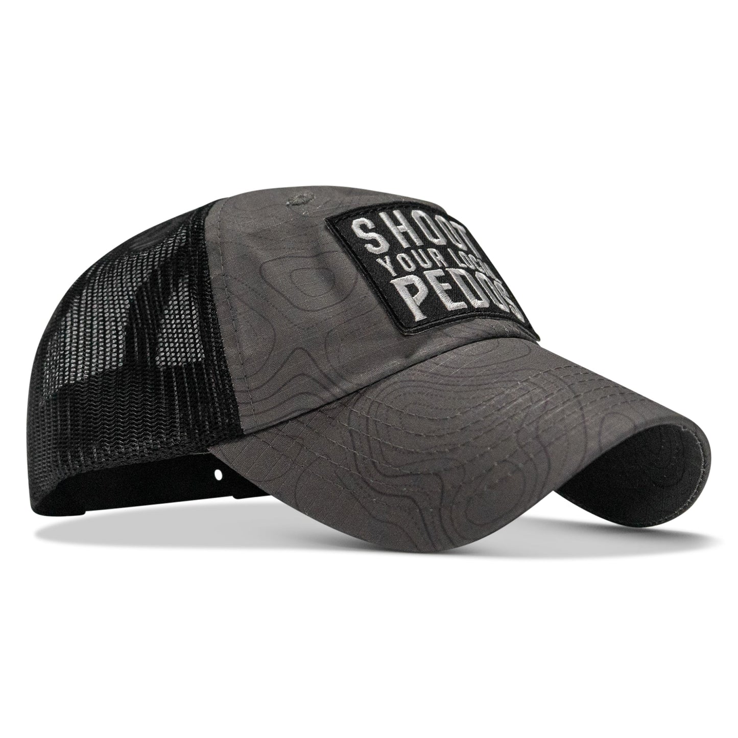 Shoot Your Local Pedos Patch Tactical Ripstop Mesh Snapback Hat