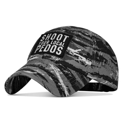 Shoot Your Local Pedos Patch Ripstop Low Profile Hat