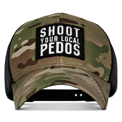 Shoot Your Local Pedo Patch Snapback