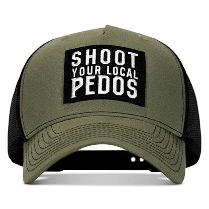 Shoot Your Local Pedo Patch Snapback
