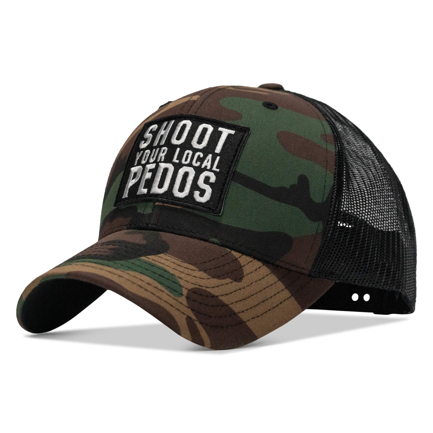 Shoot Your Local Pedo Patch Snapback