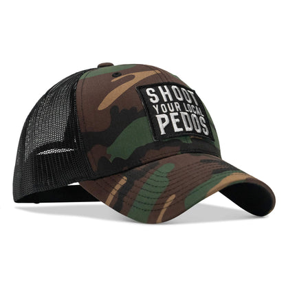 Shoot Your Local Pedo Patch Snapback