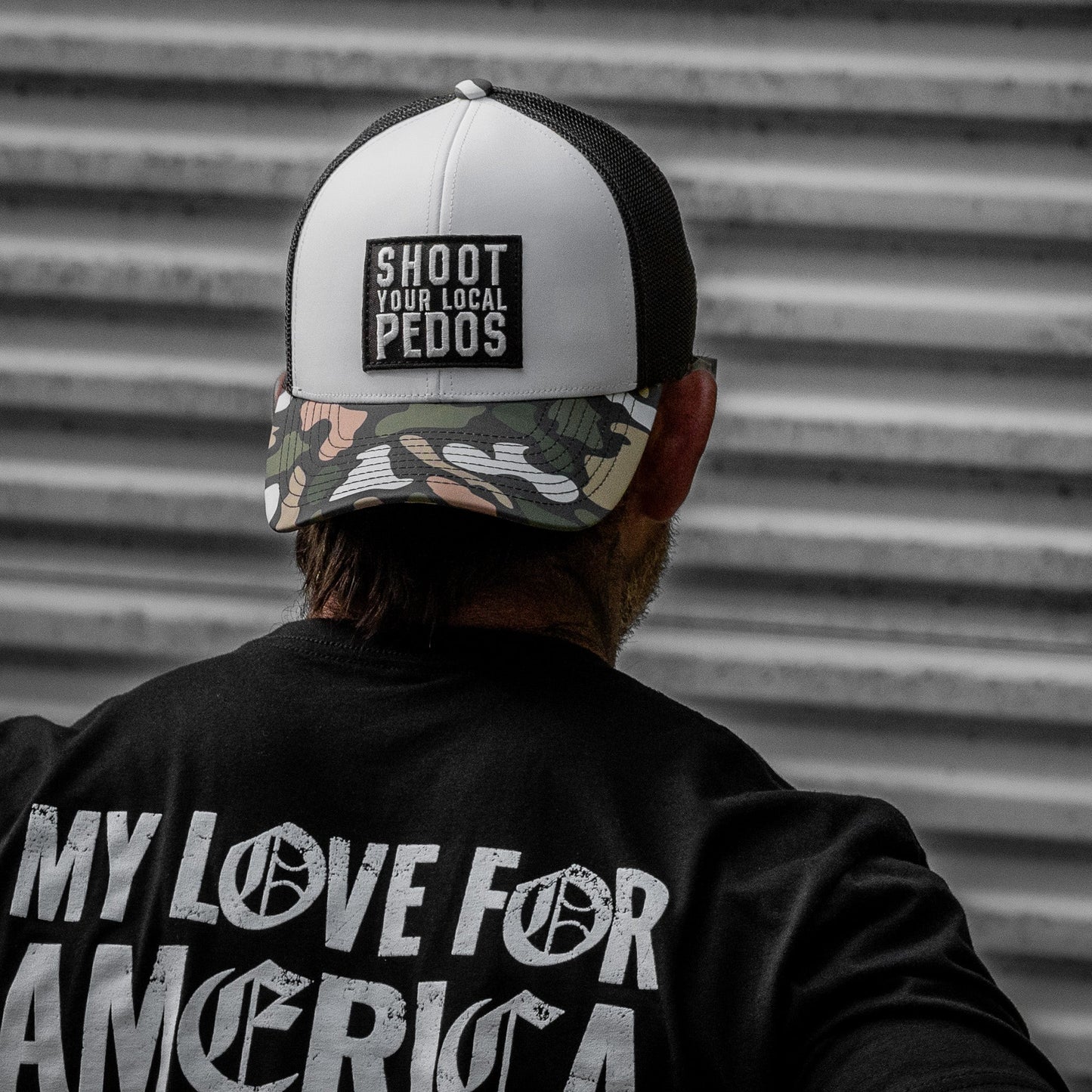 Shoot Your Local Pedo Patch Snapback