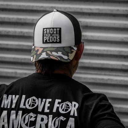 Shoot Your Local Pedo Patch Snapback