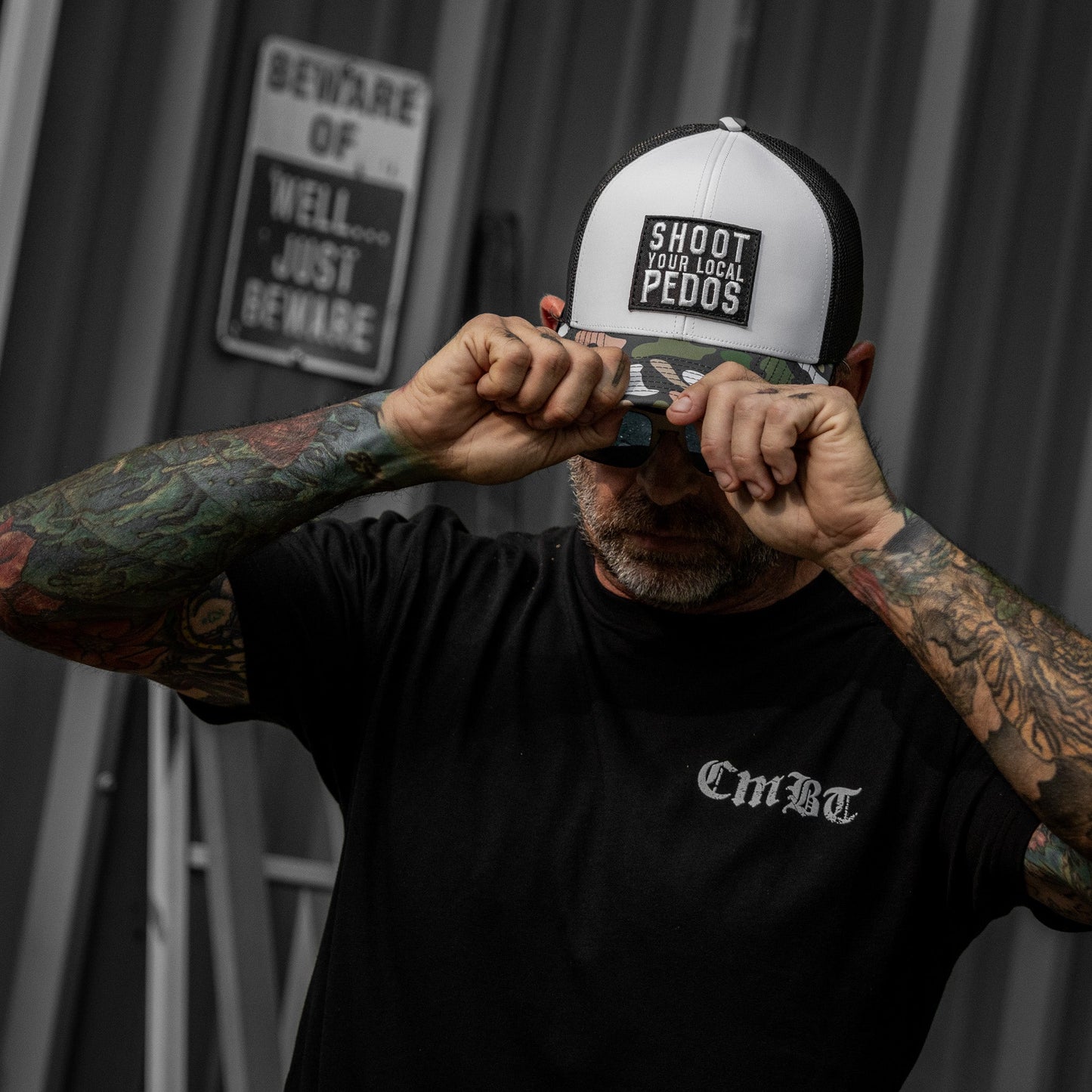 Shoot Your Local Pedo Patch Snapback
