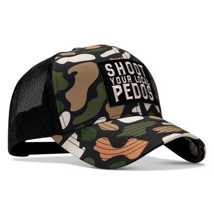 Shoot Your Local Pedos Patch Snapback