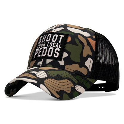 Shoot Your Local Pedos Patch Snapback