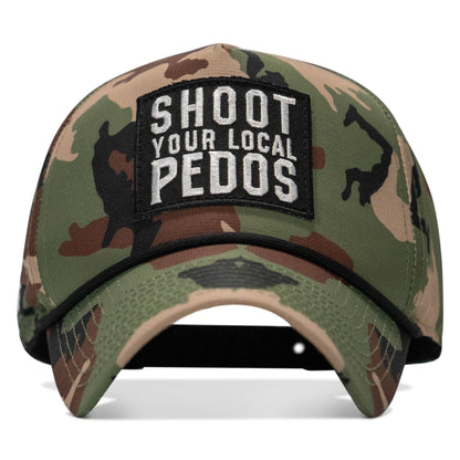 Shoot Your Local Pedos Patch Weekender Waterproof Snapback