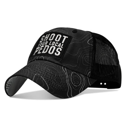 Shoot Your Local Pedos Patch Tactical Ripstop Mesh Snapback Hat