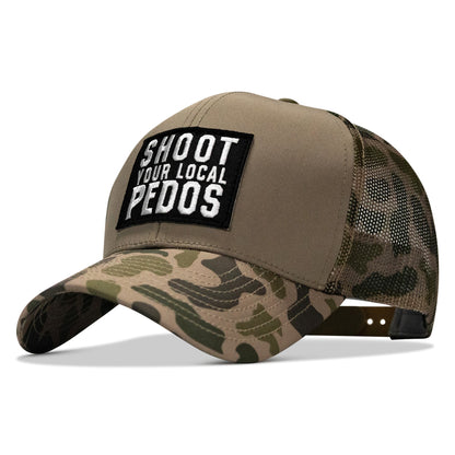 Shoot Your Local Pedo Patch Snapback