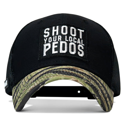 Shoot Your Local Pedos Patch Original Ripstop Snapback Hat