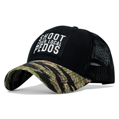 Shoot Your Local Pedos Patch Original Ripstop Snapback Hat