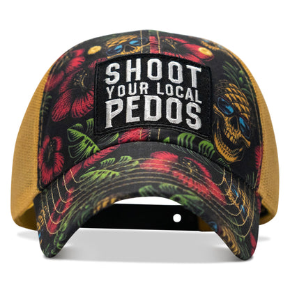 Shoot Your Local Pedos Patch Tactical Ripstop Mesh Snapback Hat