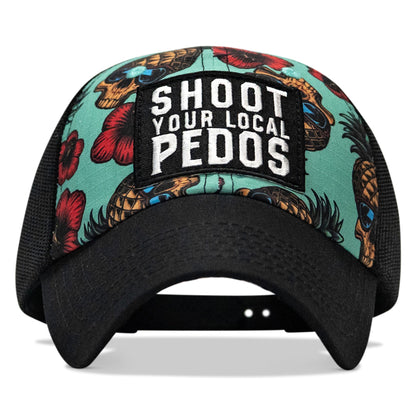 Shoot Your Local Pedos Patch Tactical Ripstop Mesh Snapback Hat