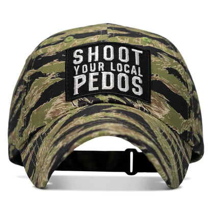 Shoot Your Local Pedos Patch Tactical Ripstop Mesh Snapback Hat
