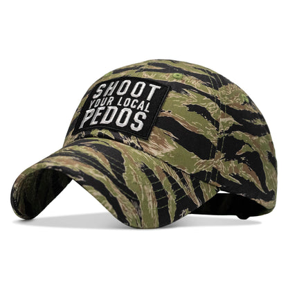 Shoot Your Local Pedos Patch Ripstop Low Profile Hat