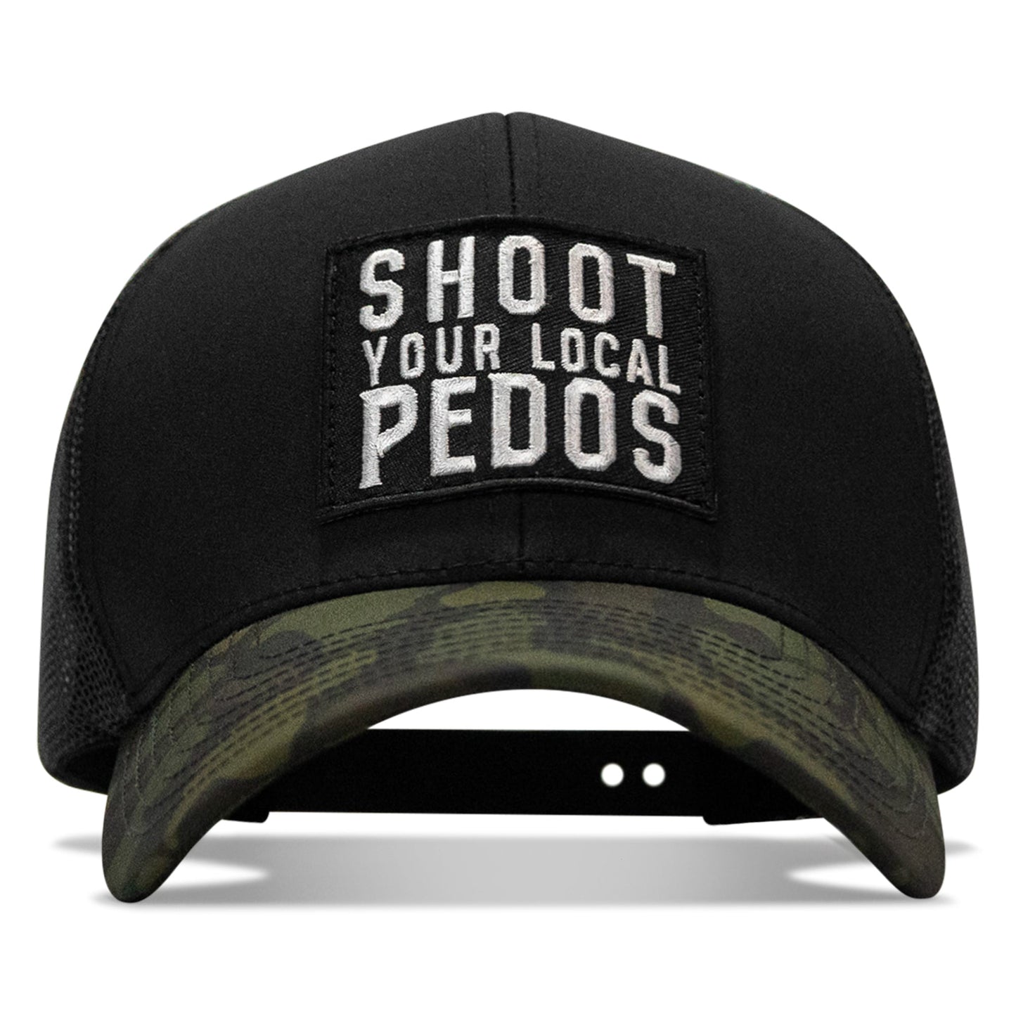 Shoot Your Local Pedo Patch Snapback