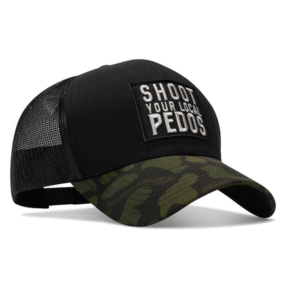 Shoot Your Local Pedo Patch Snapback