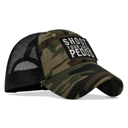 Shoot Your Local Pedos Patch Tactical Ripstop Mesh Snapback Hat