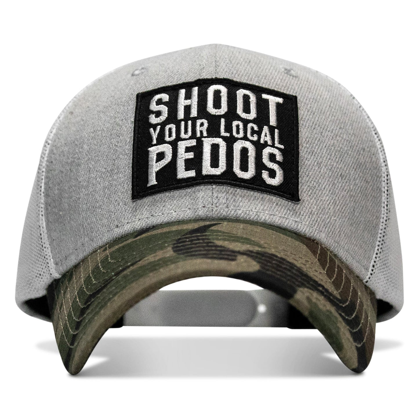 Shoot Your Local Pedo Patch Snapback
