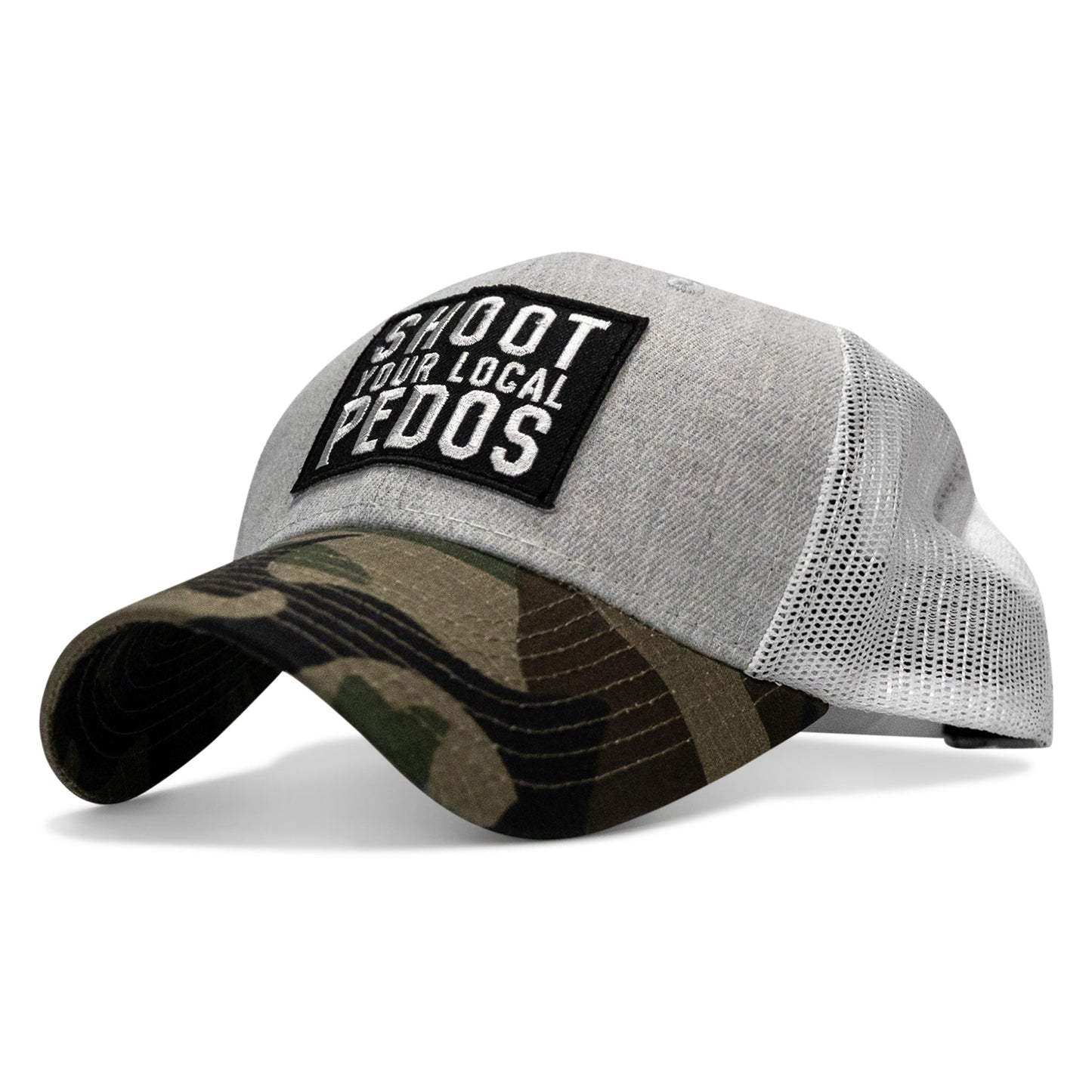 Shoot Your Local Pedo Patch Snapback