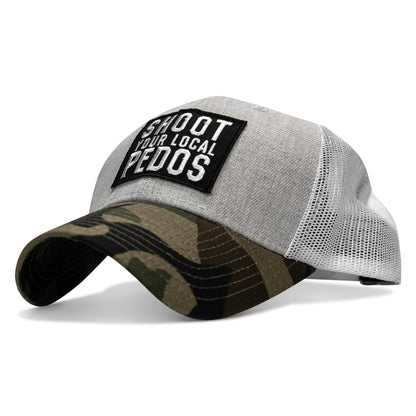 Shoot Your Local Pedo Patch Snapback