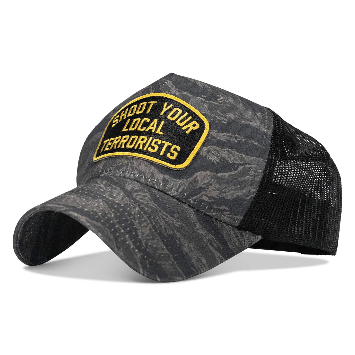 Shoot Your Local Terrorists Patch Five Panel Breacher Snapback Hat