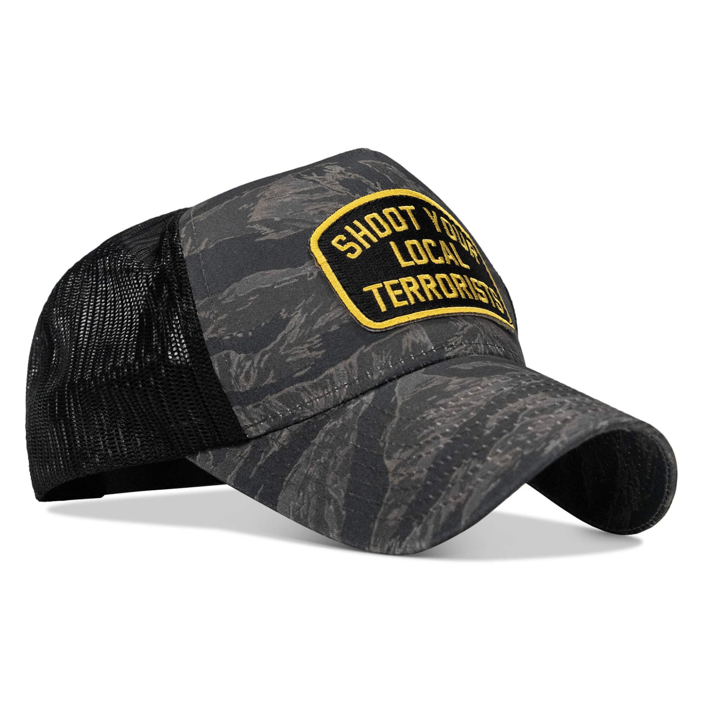 Shoot Your Local Terrorists Patch Five Panel Breacher Snapback Hat