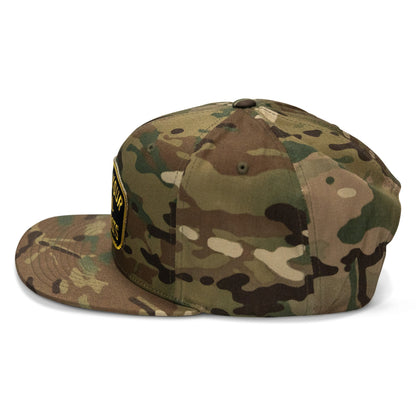 Shoot Your Local Terrorist Patch Flatbill Snapback Hat