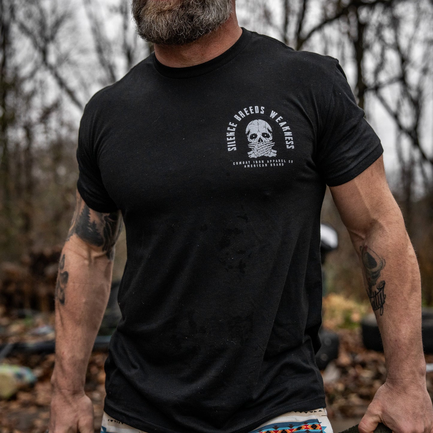 Silence Breeds Weakness Men's T-Shirt