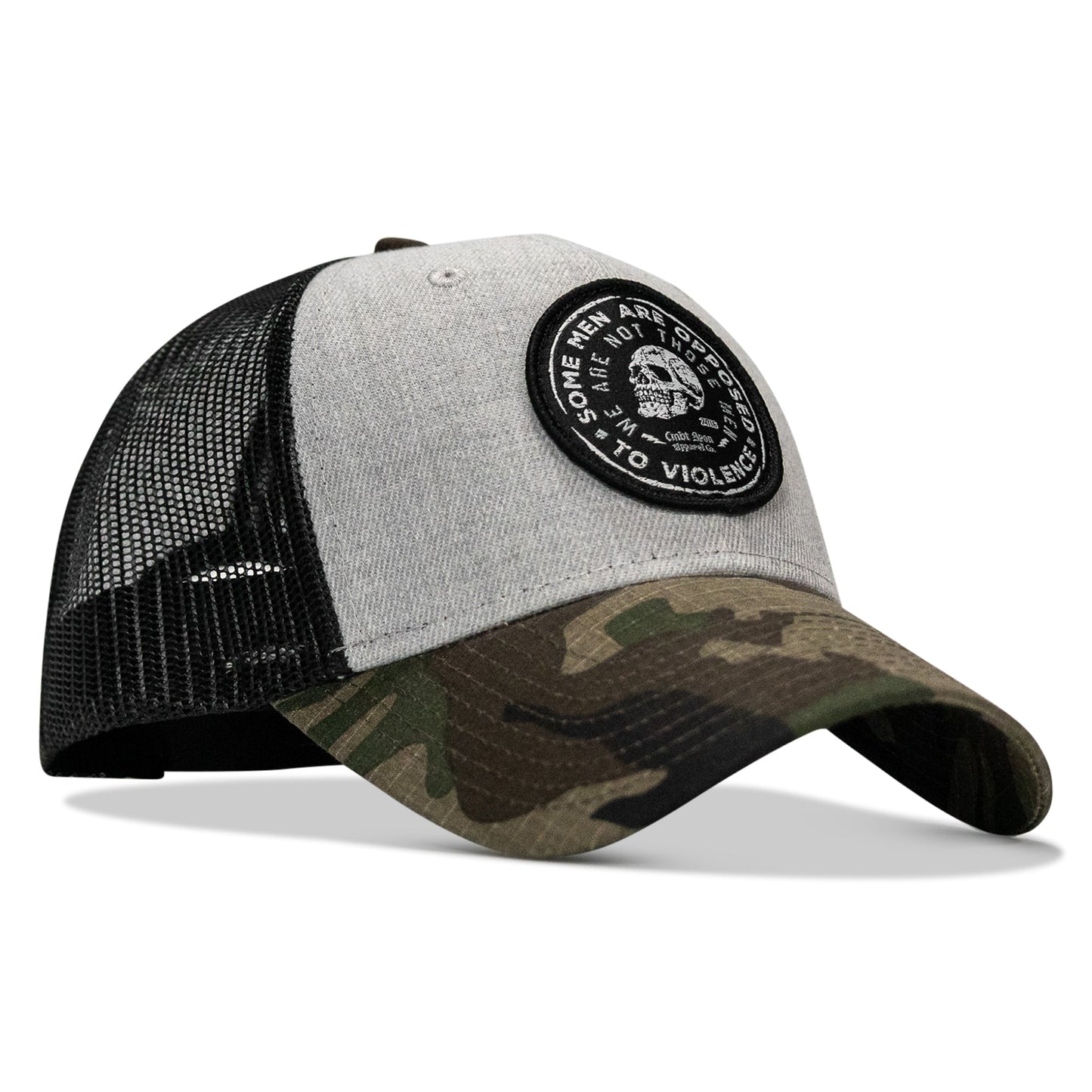 Some Men Are Opposed To Violence Patch Snapback Hat