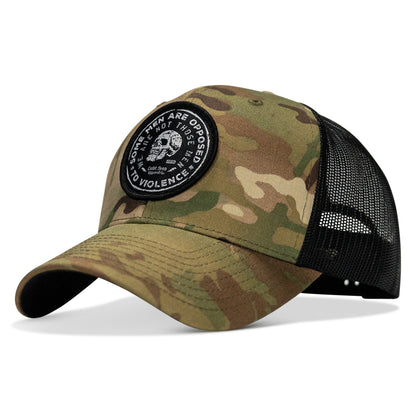 Some Men Are Opposed To Violence Patch Snapback Hat