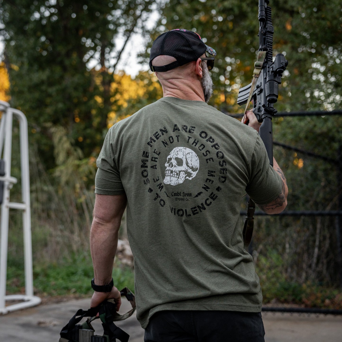 Some Men Are Opposed To Violence. We Are Not Those Men Men's T-Shirt