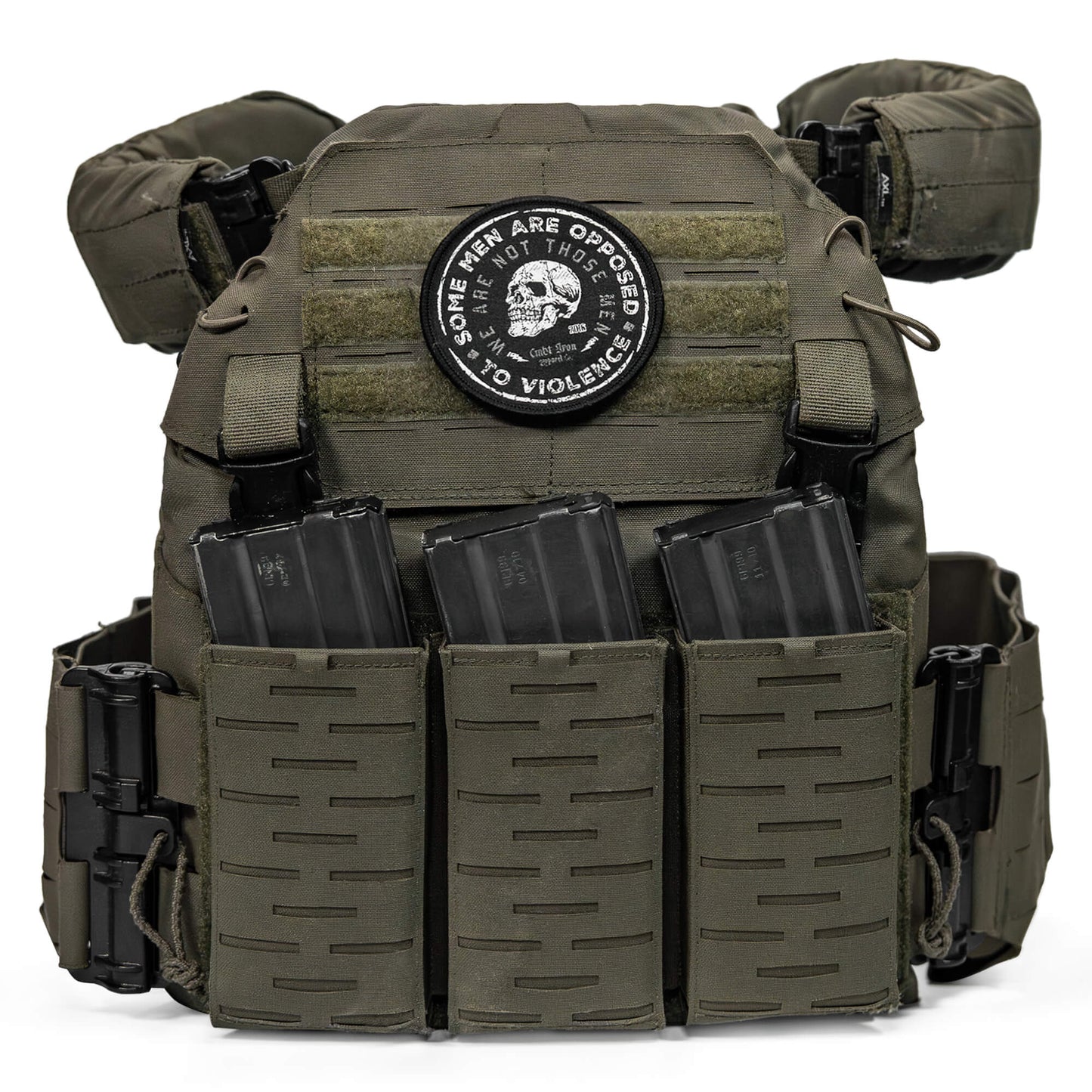 Some Men Are Opposed To Violence Velcro Patch