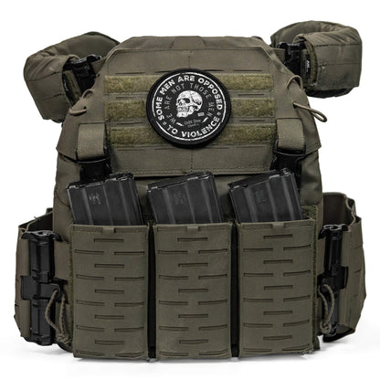 Some Men Are Opposed To Violence Velcro Patch